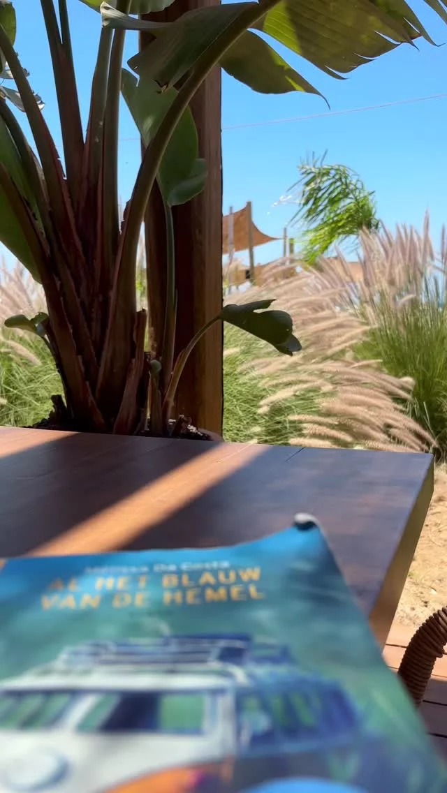 Finally I can finish this magnificent book 
All the Blue in the Sky
By Mélissa Da Costa

A story that gets under your skin

And all the blue does too

#iousía #retreats #blueskyday #alhetblauwvandehemel #goodbook