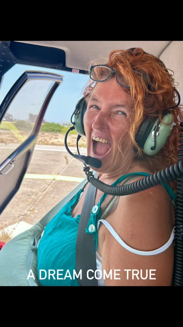 Flying to Koufonissi…
A dream come true 

A part of me thinks it’s not done 
Too decadent 

But another part 
Decided we can enjoy life

And enjoying we did! 

And we will
The next days!

Enjoy life
Enjoy love 

#iousía #helicopterflight #enjoyinglove #koufonisia #enjoyinglife💯
